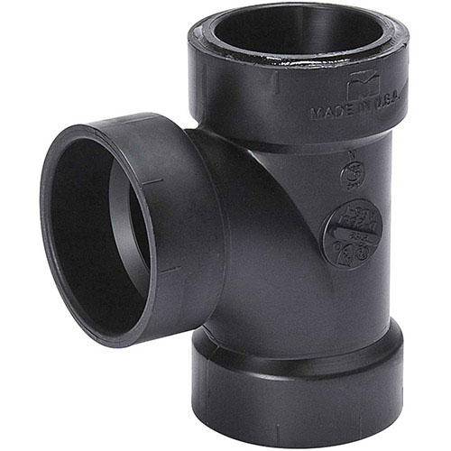 6 X 6 X 4 ABS Sanitary Tee Reducing