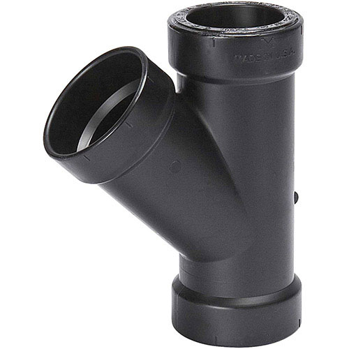 6 X 6 X 4 ABS Wye Reducing