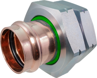 APOLLO 10077932 1-1/4" COPPER DIELECTRIC UNION 8734 PRESS X FPT