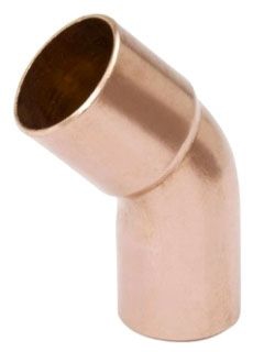 1-1/2" Copper Street 45° Elbow