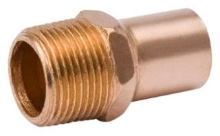 1/2" Copper Fitting Male Adapter
