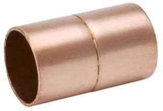 2-1/2" Copper Rolled Stop Coupling