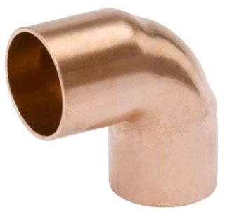 2-1/2" Copper 90° Elbow