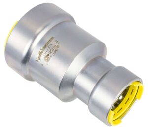 APOLLO 10077807 2" X 1-1/2" X 1-1/4" COPPER TEE 811R PRESS X PRESS X PRESS