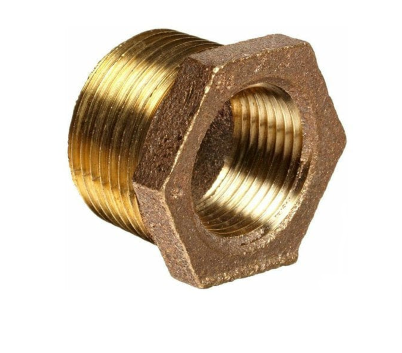 BF B-BU0907 2-1/2" X 1-1/2" BRASS BUSHING