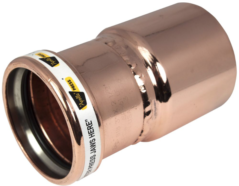2" Copper Coupling Less Stop