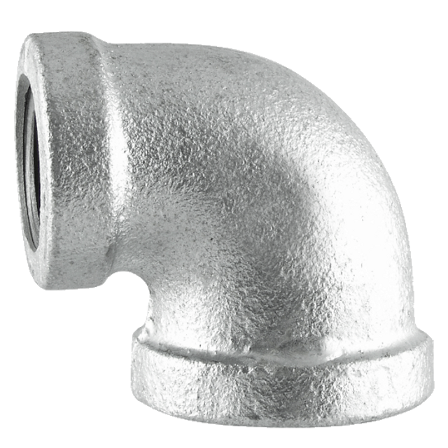 GF ZMGLR0705 ELL 1-1/2 X 1 GALV MALL RED 90 ELBOW