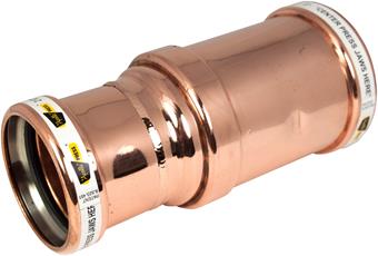 APOLLO 10066152 4" X 3" COPPER COUPLING 801R PRESS X PRESS