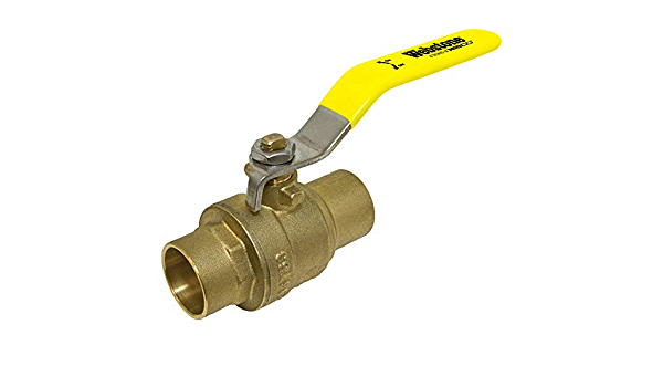 TFP 112BBVCC 1-1/2" BRASS BALL VALVE LF C X C