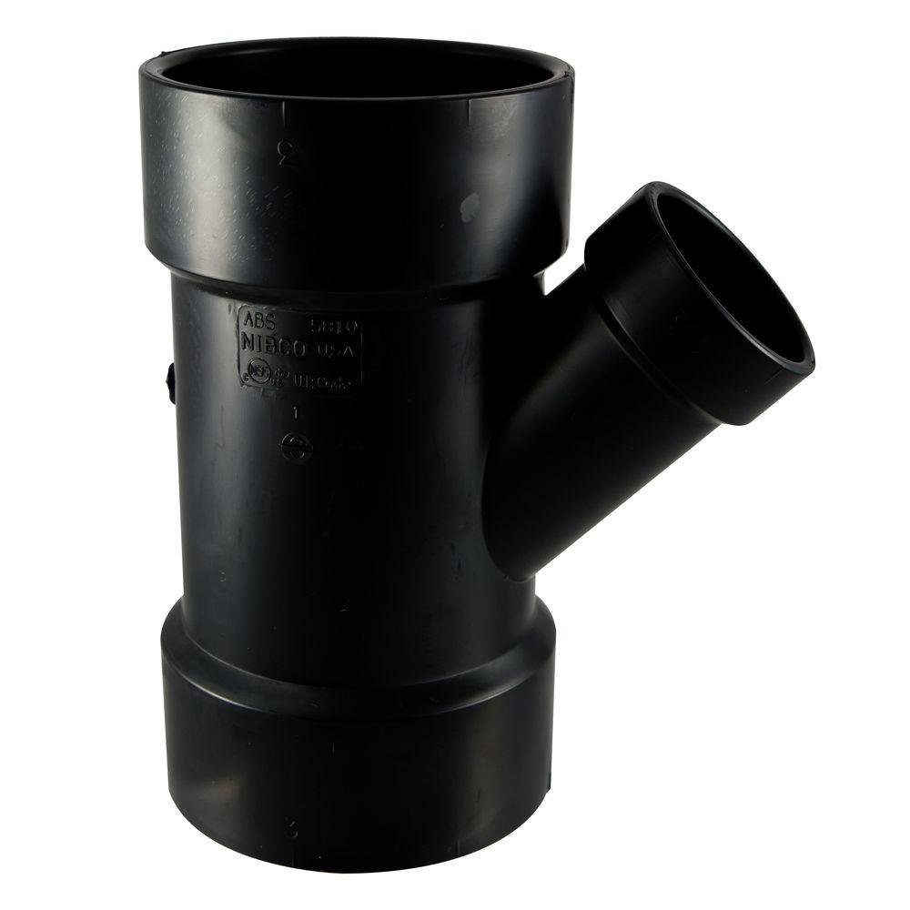 3X 3 X 1 1/2 ABS Wye Street Reducing