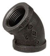 1-1/4" Ductile Iron 45 Elbow
