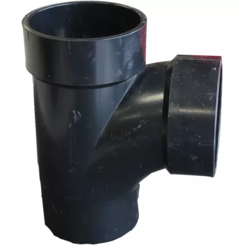 4 ABS Sanitary Tee Street