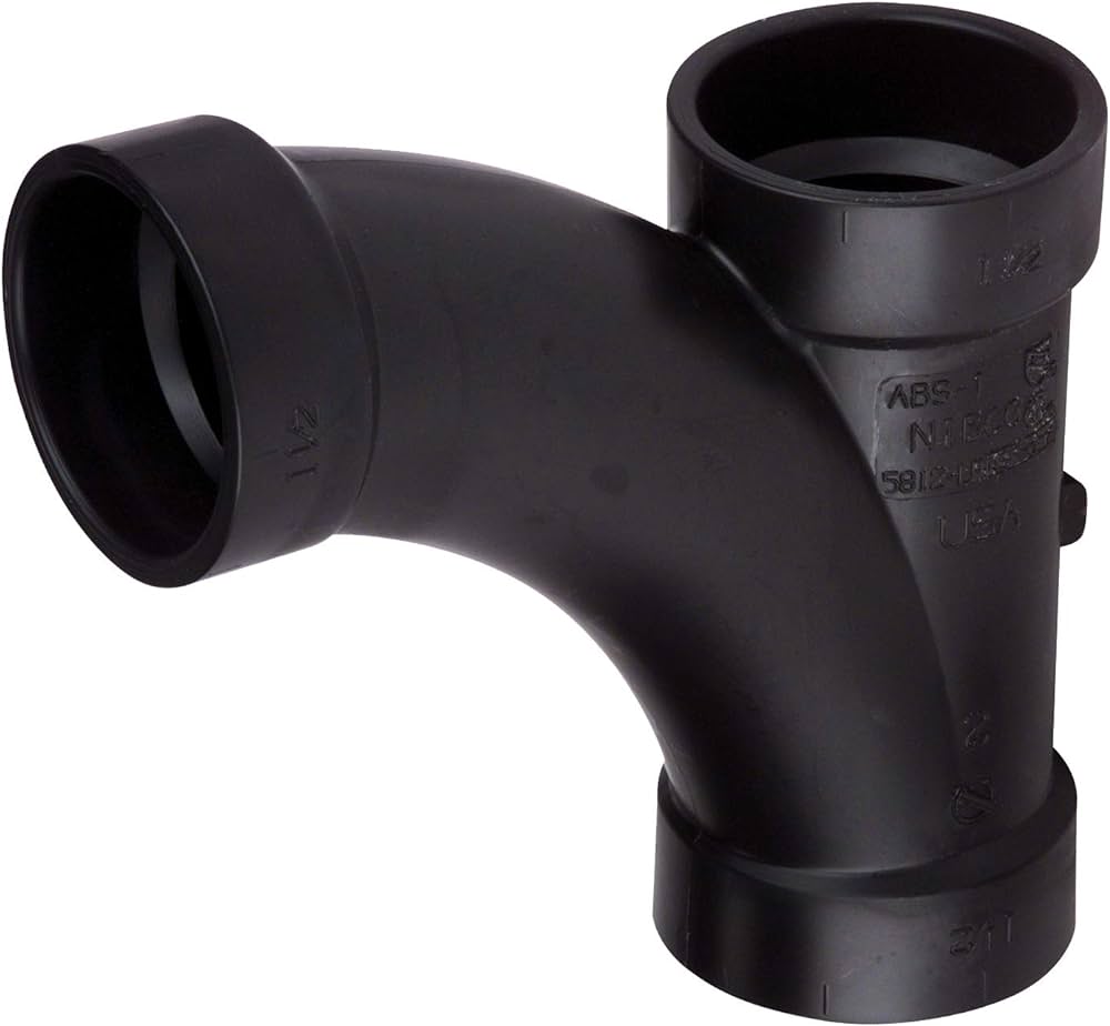 2 ABS Combination Wye & 1/8