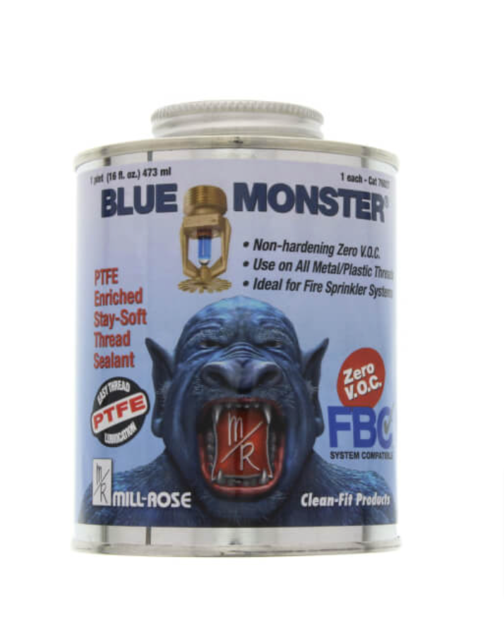 Blue Monster Fire Sprinkler 1 Pint (16fl.oz-473ml)