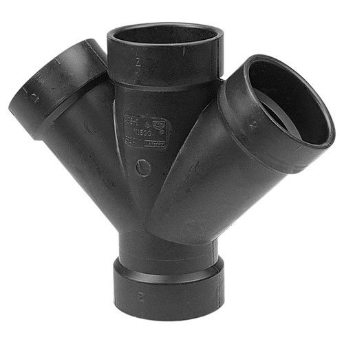 4 X 4 X 2 X 2 ABS Double Wye