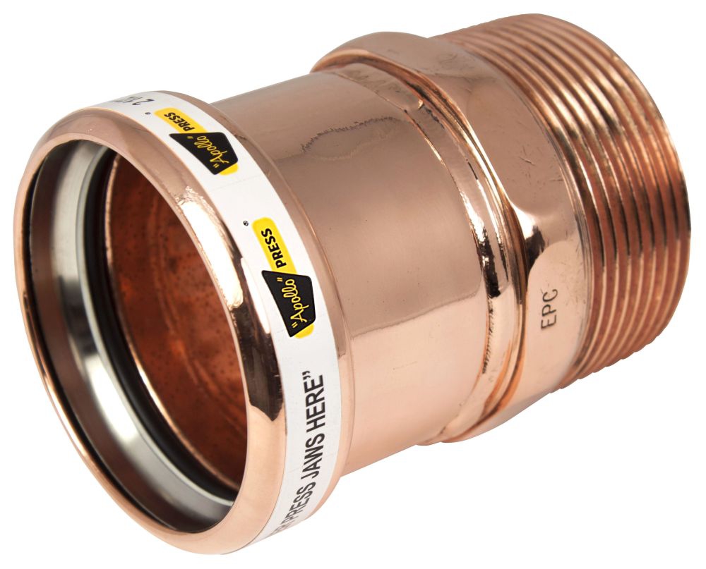 APOLLO 10061987 3" COPPER ADAPTER 804 PRESS X MALE