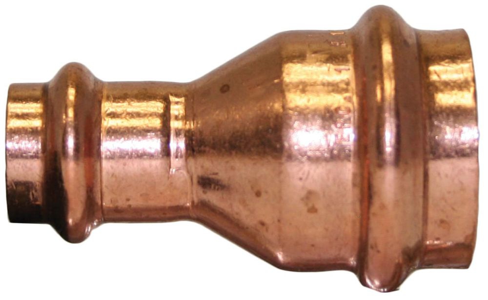 APOLLO 10066003 1-1/2" X 1" COPPER COUPLING 801R PRESS X PRESS