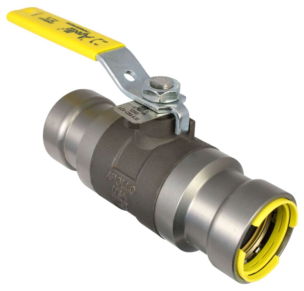 APOLLO 89FVH4524 1" CARBON STEEL BALL VALVE,89FVH GAS PRESS X PRESS