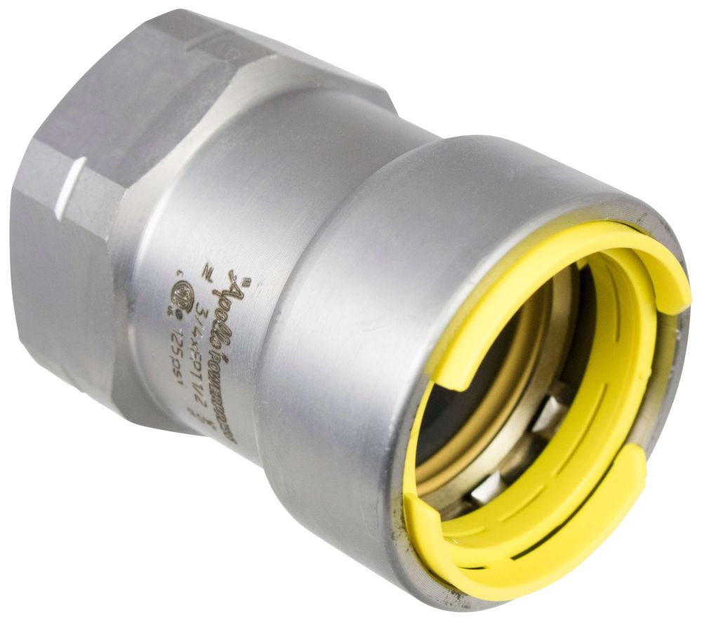 APOLLO PWR7482191 1" CARBON STEEL ADAPTER 403G GAS PRESS X FEMALE