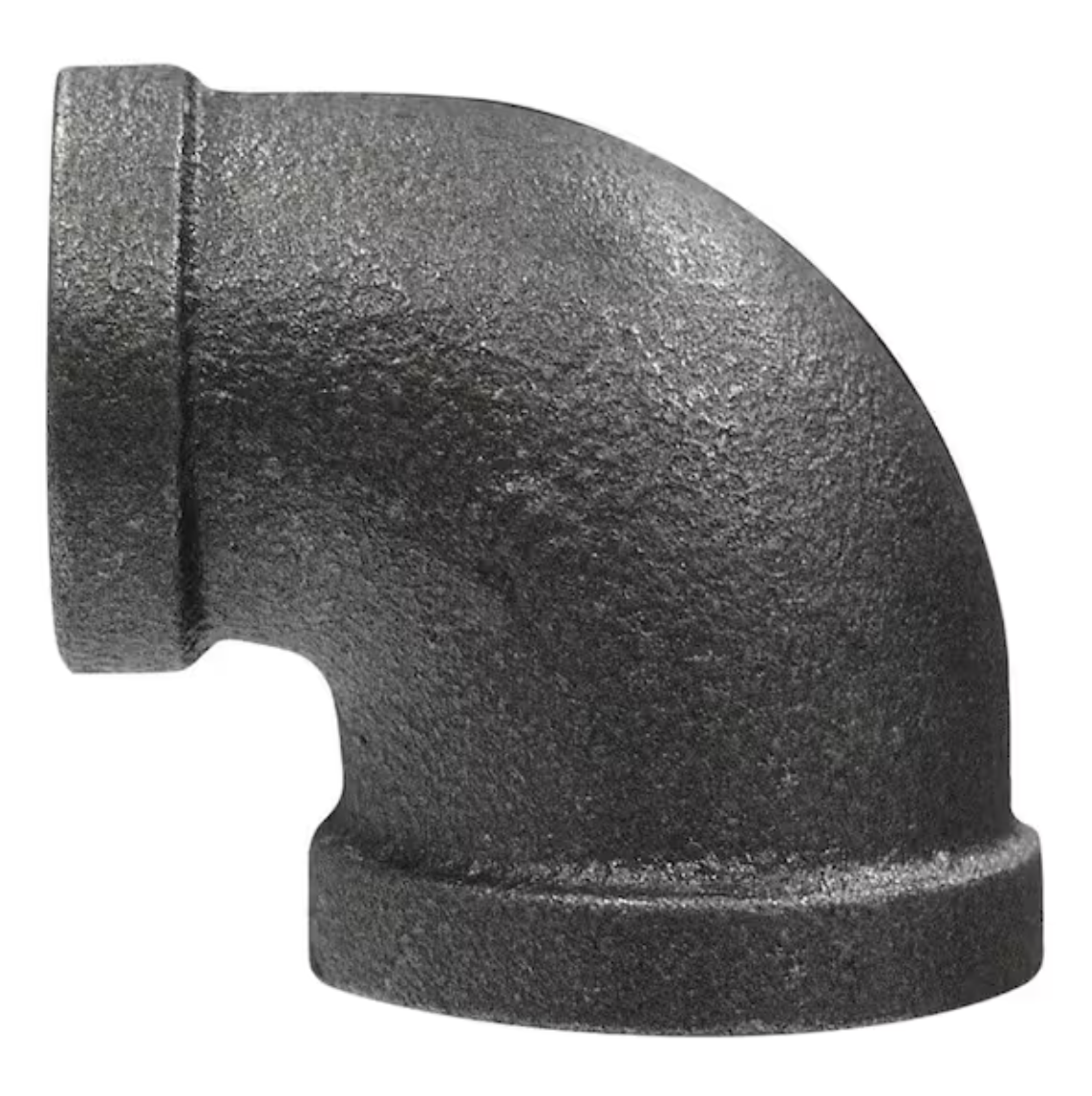 2" X 1-1/2"Black Malleable Reducing 90 Elbow