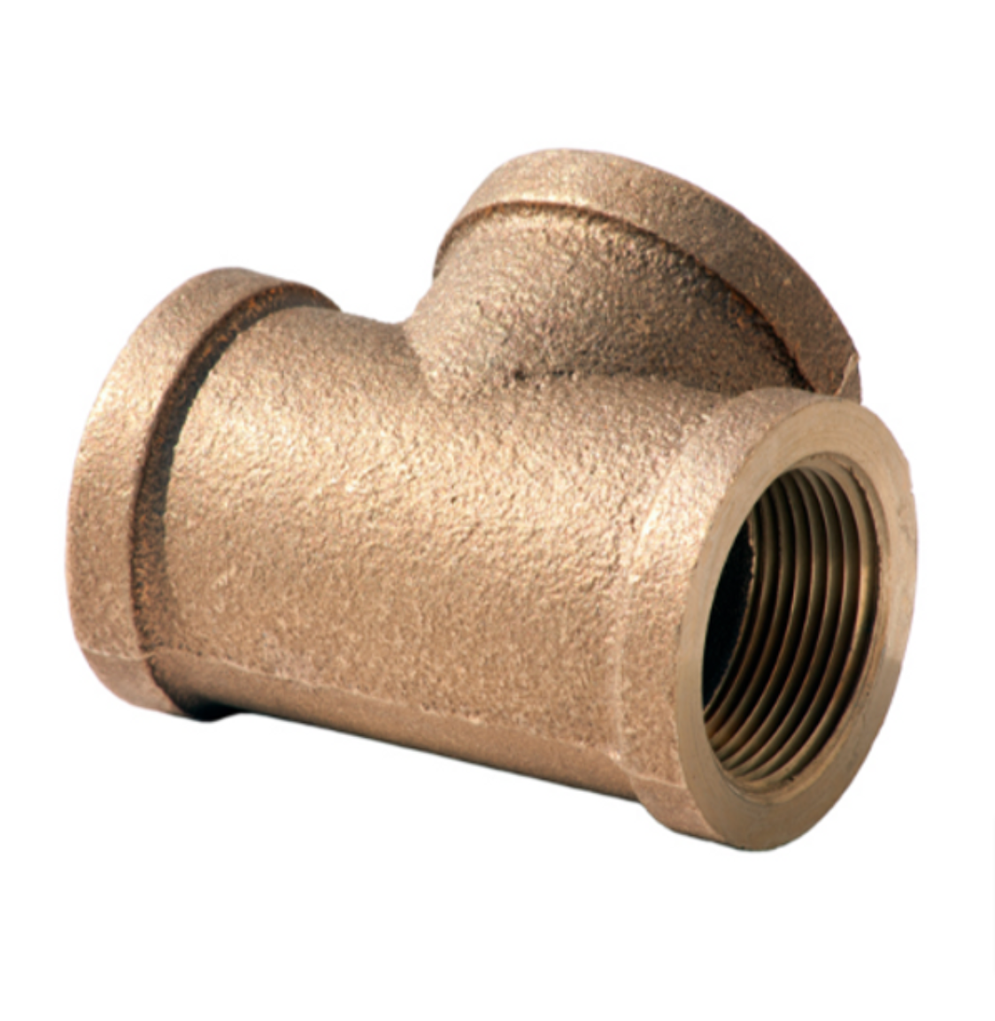 BF B-T11 4" BRASS TEE