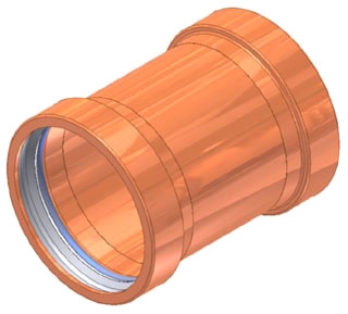 APOLLO 10075030 1/2'' COPPER COUPLING 801L PRESS X PRESS