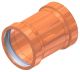 APOLLO 10075513 1/2" COPPER COUPLING NO STOP 801 PRESS X PRESS