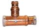APOLLO 10066515 2-1/2" X 2" X 3" COPPER TEE 811R PRESS X PRESS X PRESS