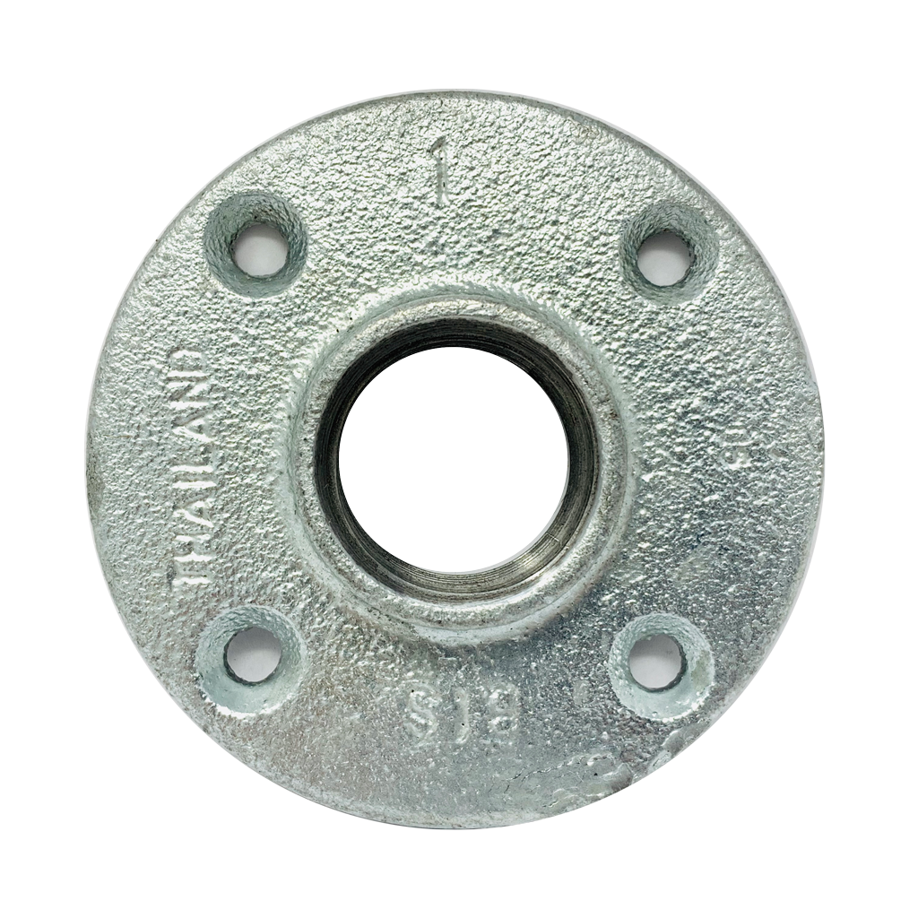 GF ZMGFF07 1-1/2 GALV MALL FLOOR FLG