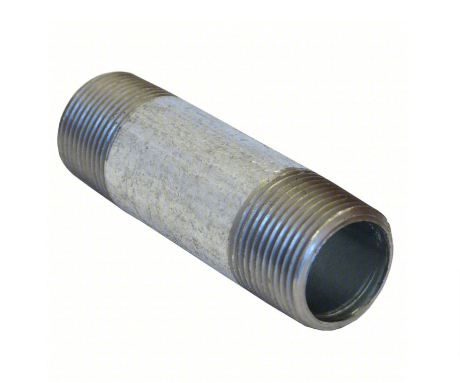 1-1/4" X Close Galvanized Steel Nipple
