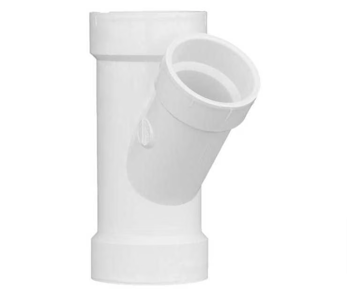 DWV LP601-585 8 X 8 X 6 REDUCING WYE PVC DWV
