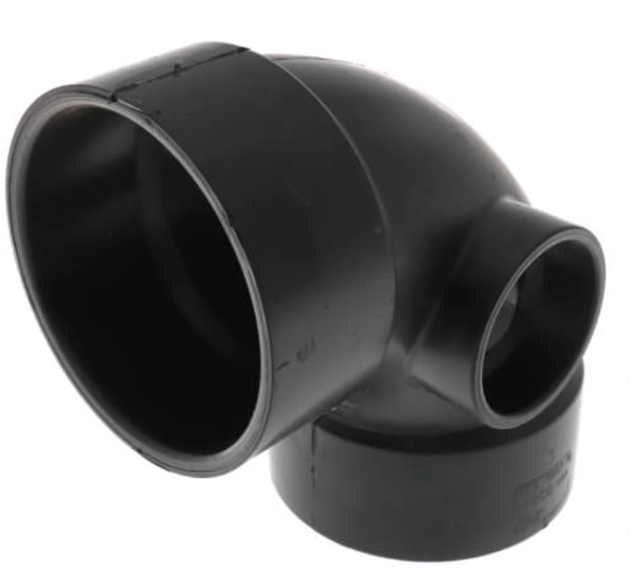 3X 3X 1 1/2 ABS Long Sweep 1/4