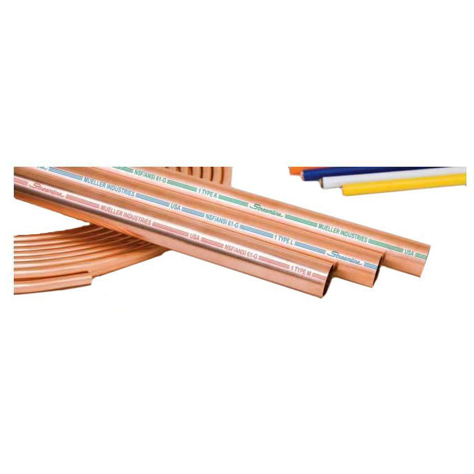 LH60010 6 COPPER PIPE  TYPE L HARD 20 FT