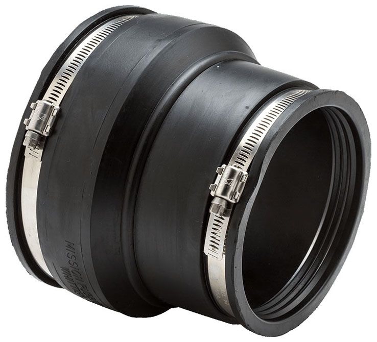 COUPLING CI/PL MIS 1406214 6" CLAY X 4" MR02-64 (701319)