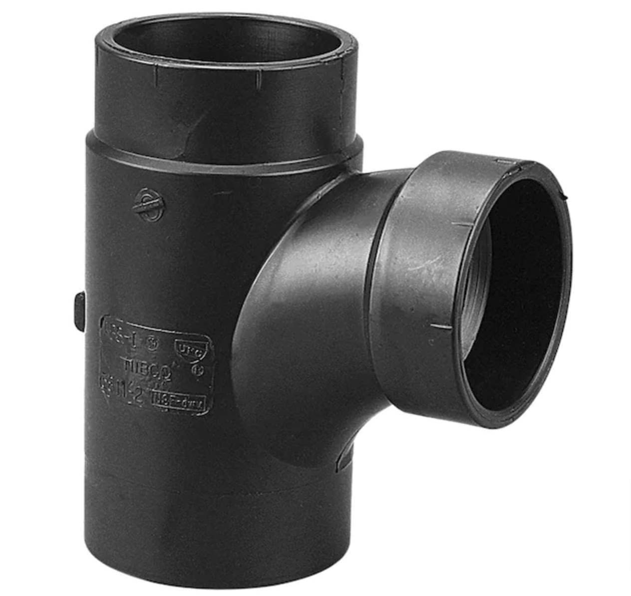 3 X 3 X 2 ABS Sanitary Tee Reducing Street