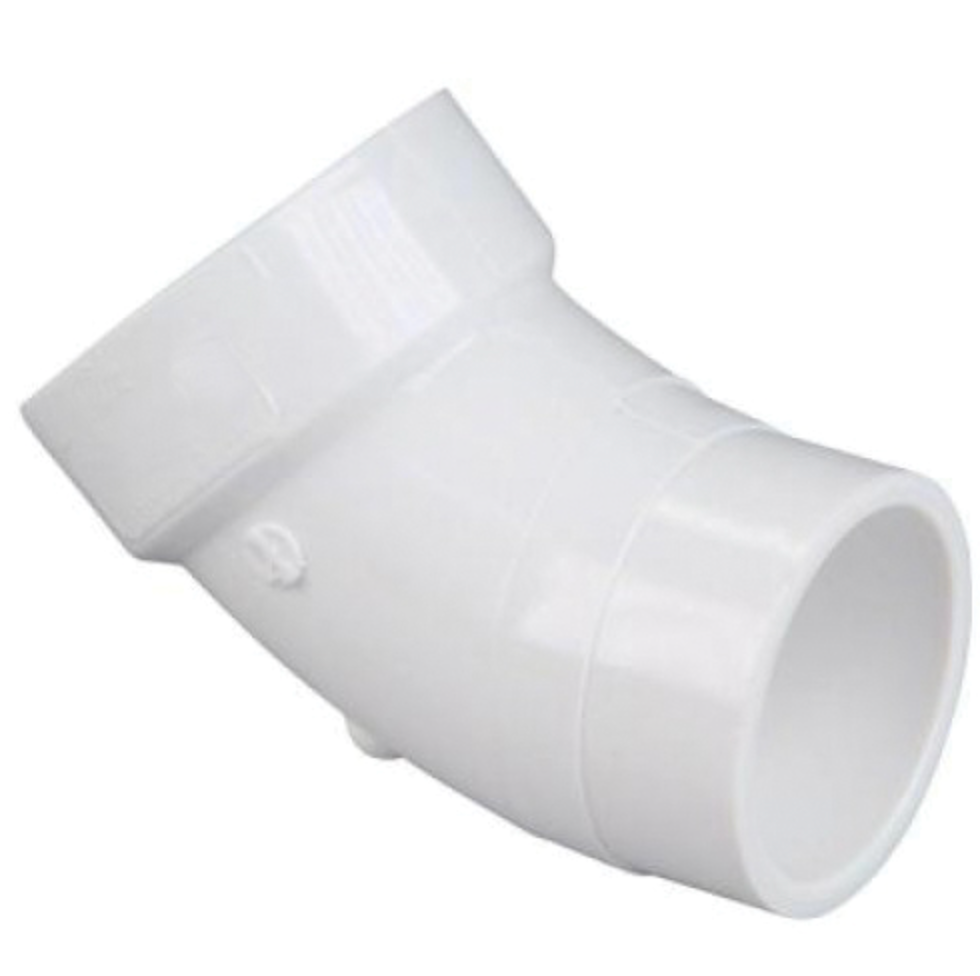 DWV LP323-030 3 PVC DWV 1/8 BEND, STREET (H x S) (BX-25)