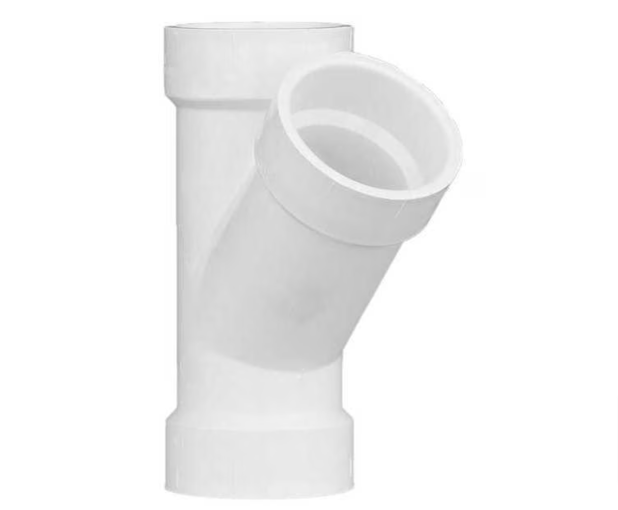 DWV LP600-080 8 PVC DWV WYE (ALL HUB)