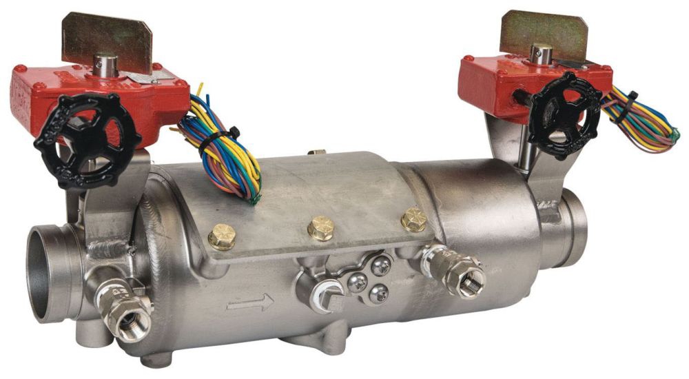 DERINGER 20 (DC) D-2520 2-1/2" DOUBLE CHECK BACKFLOW PREV