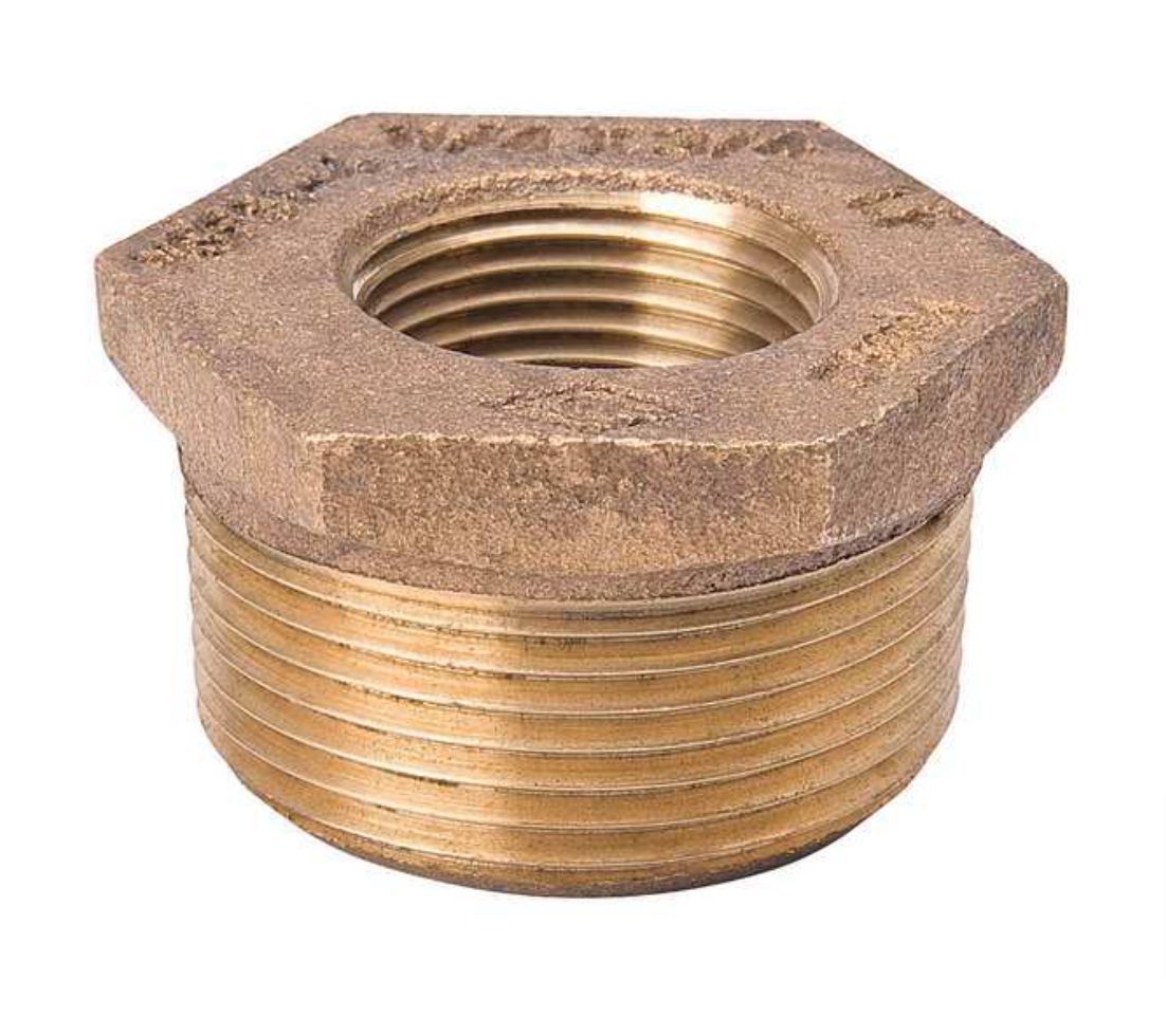BF B-BU0502 1" X 3/8" BRASS BUSHING