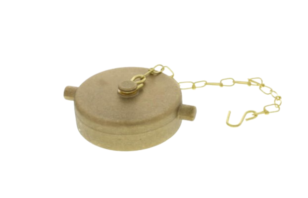 2-1/2 Brass Cap & Chain NST
