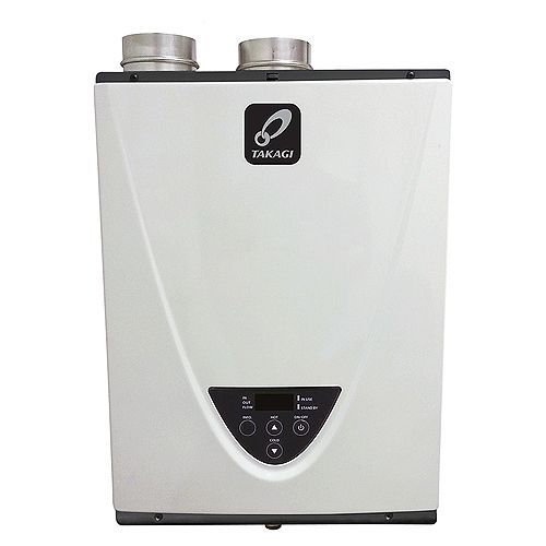 TAKAGI TK-540P-NIH INDOOR CONDENSING TANKLESS WATER HEATER W/ RECIRCULATION PUMP  199K BTU 10.0 GPM